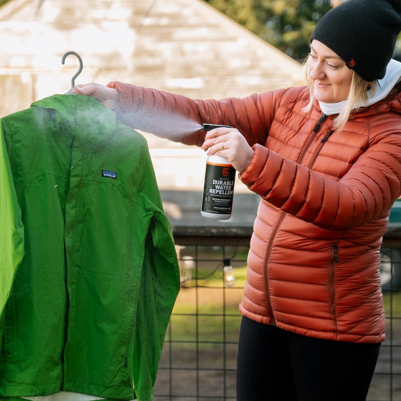 GEAR AID Revivex Durable Water Repellent (DWR) Spray for Waterproofing  Restoring Performance on Nylon Jackets  Gore-TEX  Paddle and Camping Gear  Non-aerosol  5 oz - Image 4